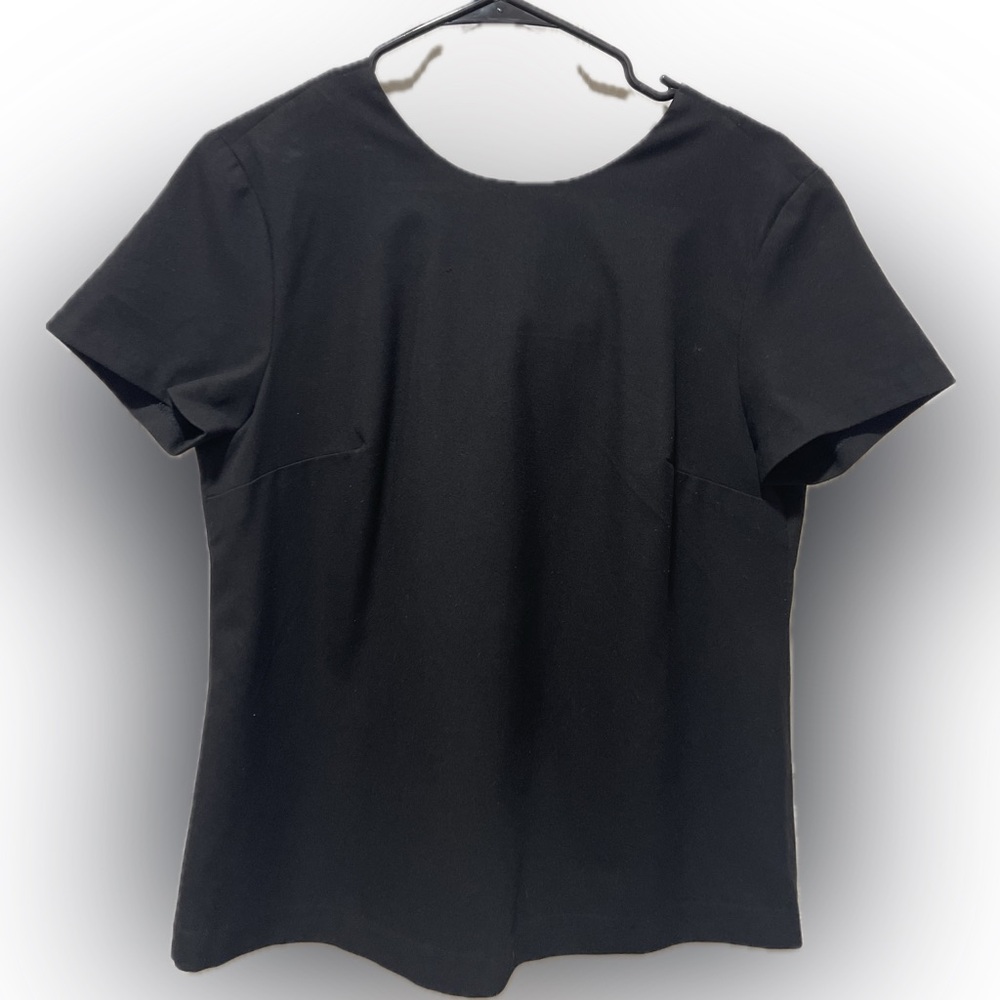 Used Banana Republic Blouse Black Petite Medium